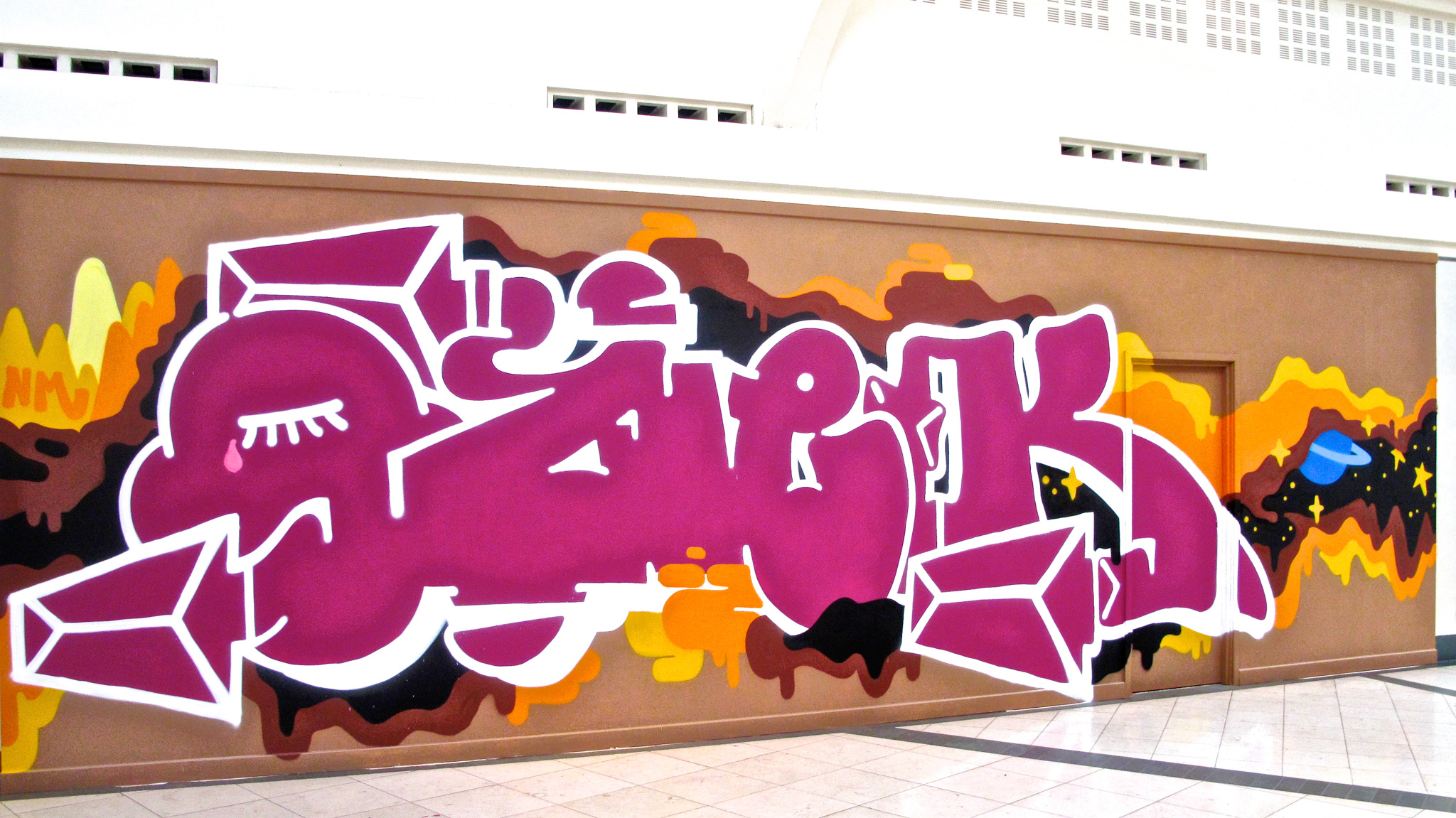 graffiti commission manchester corn exchange